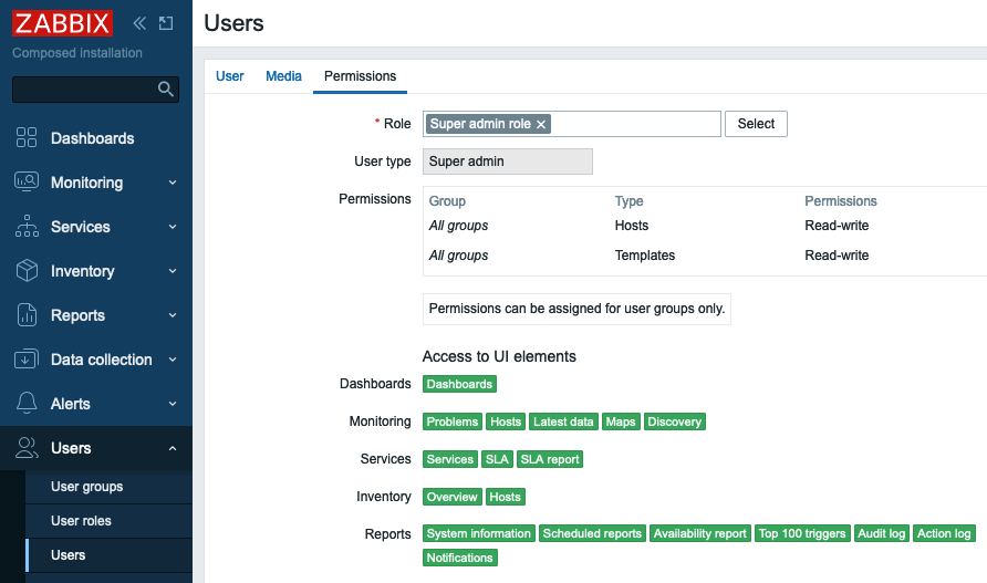 MFA new user permissions
