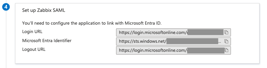 Microsoft Entra ID - SAML URLs
