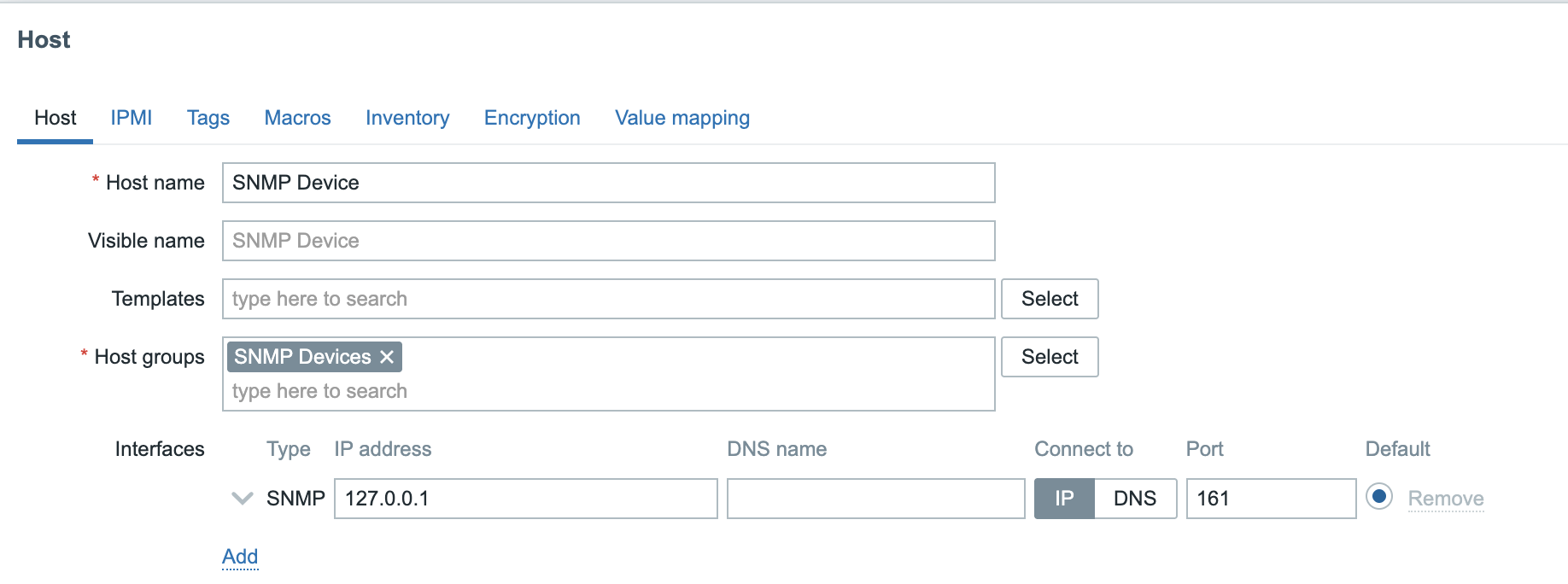 Host Interface