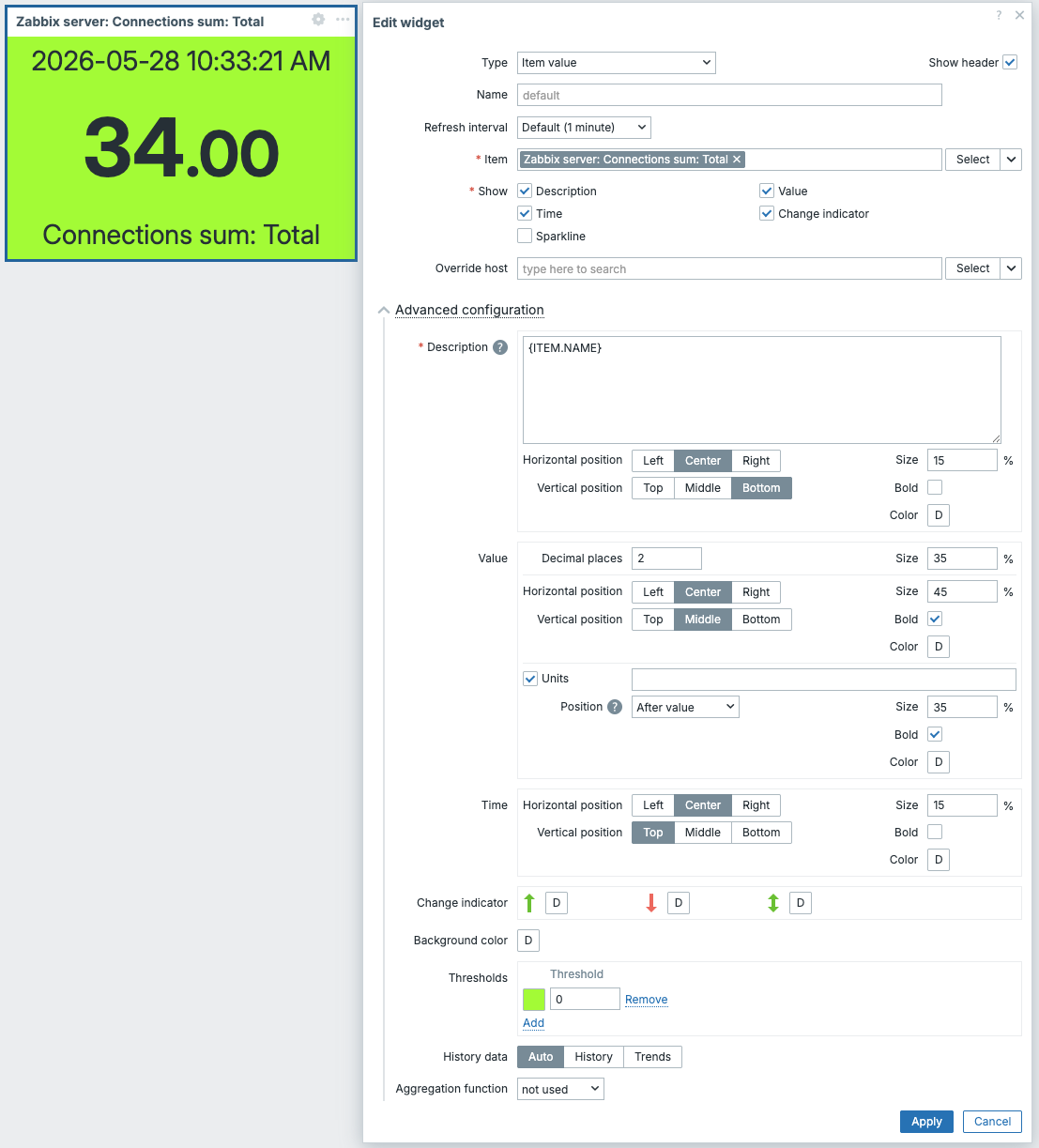dashboards/../ch11-zabbix-visualisation/dashboards/ch11.20_item_value.png