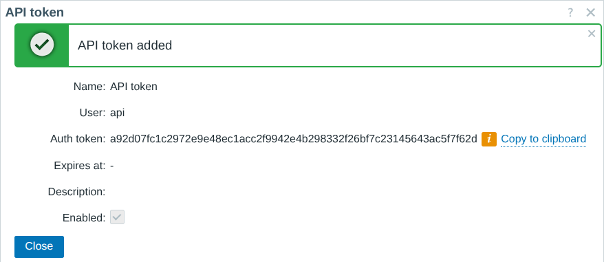 Add token to user object